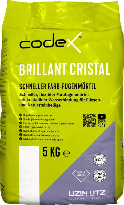 Codex Brillant Cristal Caramel 5 kg Schneller Farb-Fugenmörtel