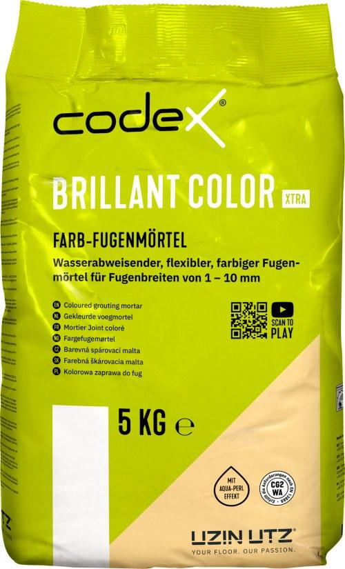 Codex Brillant Color Xtra Choco 2 kg Farb-Fugenmörtel