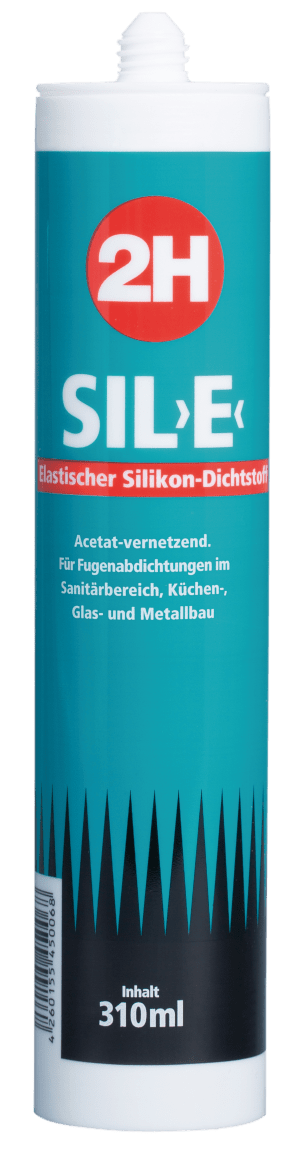 Häussler Silikon 2H Sil E Transparent Ktu. 310 ml