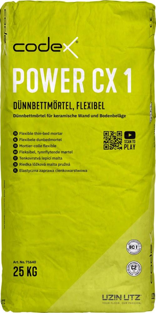 Codex Power CX 1 25 kg flexibler Dünnbettmörtel