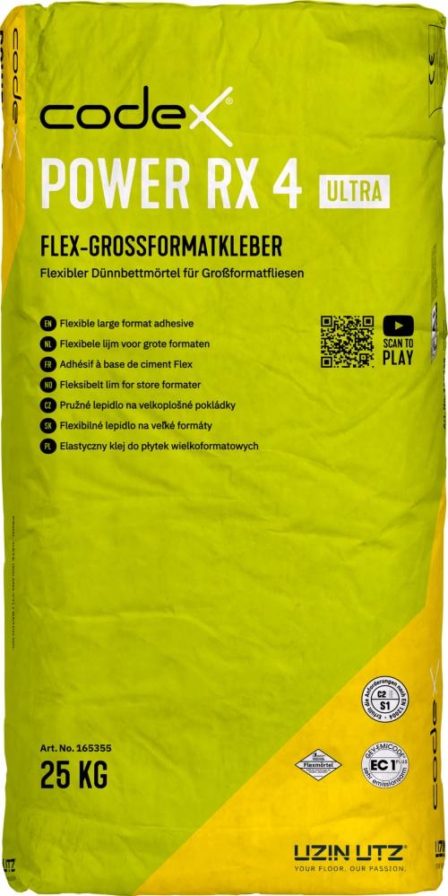 Codex Power RX 4 Ultra 25 kg Flex-Großformatkleber - Fliesen kleben