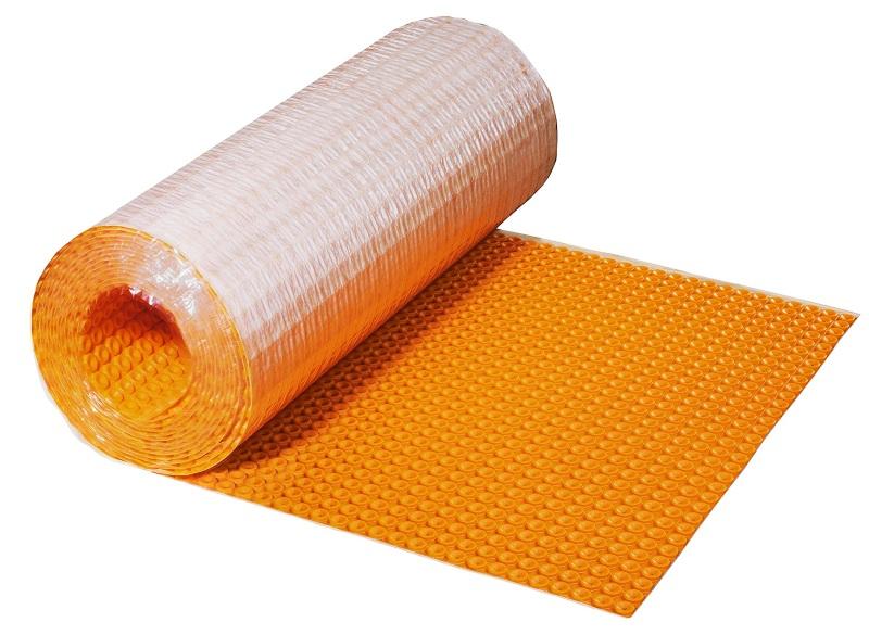 Schlüter Ditra Heat PS Mattenware 0,8x0,98 cm selbstklebend - Entkopplungsmatte verlegen