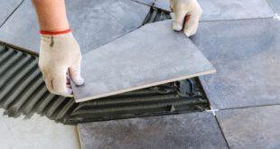 Fliesen im Außenbereich auf Beton verlegen