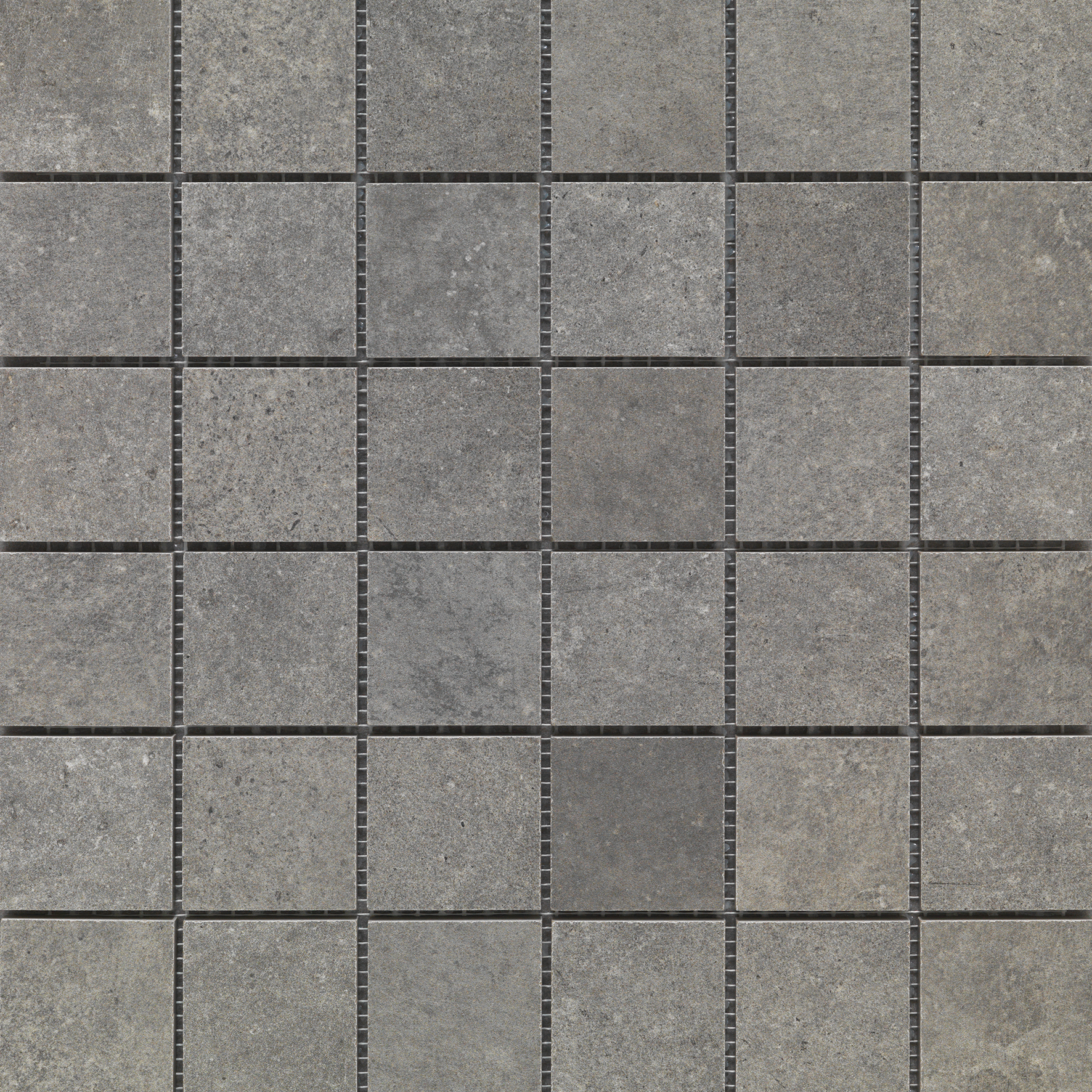 Urbanixx Gres Catania Mosaik Natursteinoptik Grau matt 30x30 cm rekt. R10B
