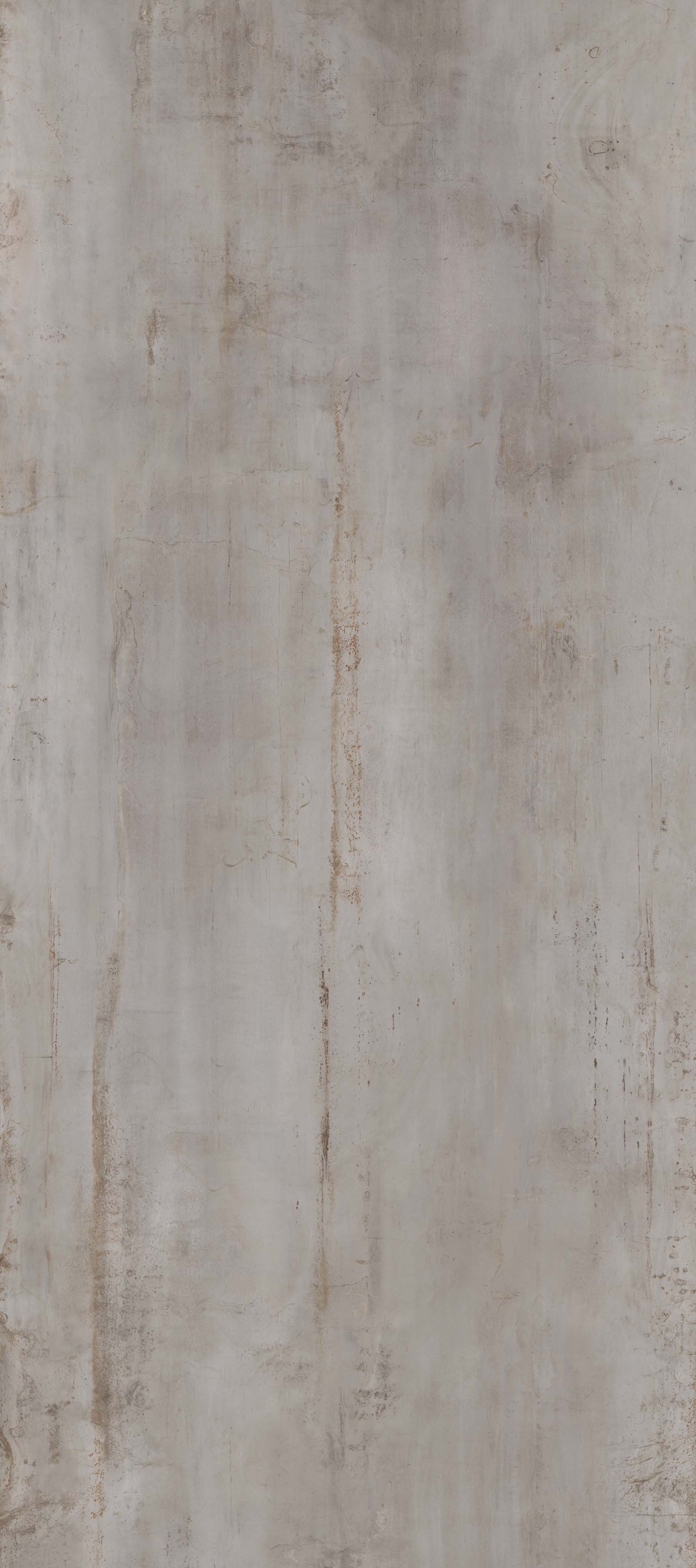 Flaviker Rebel Bodenfliese Metalloptik Grau Matt 160x320 cm rektifiziert