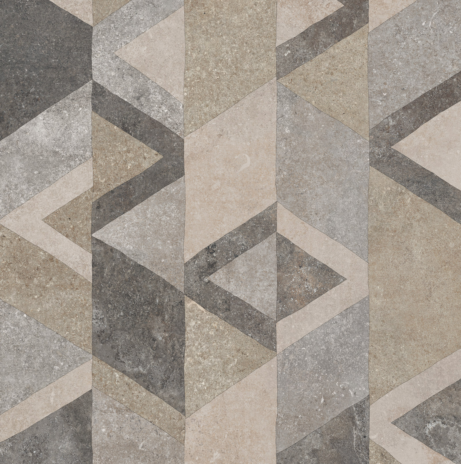 Flaviker Re Tour Dekor Betonoptik Mix Matt 60x60 cm rektifiziert