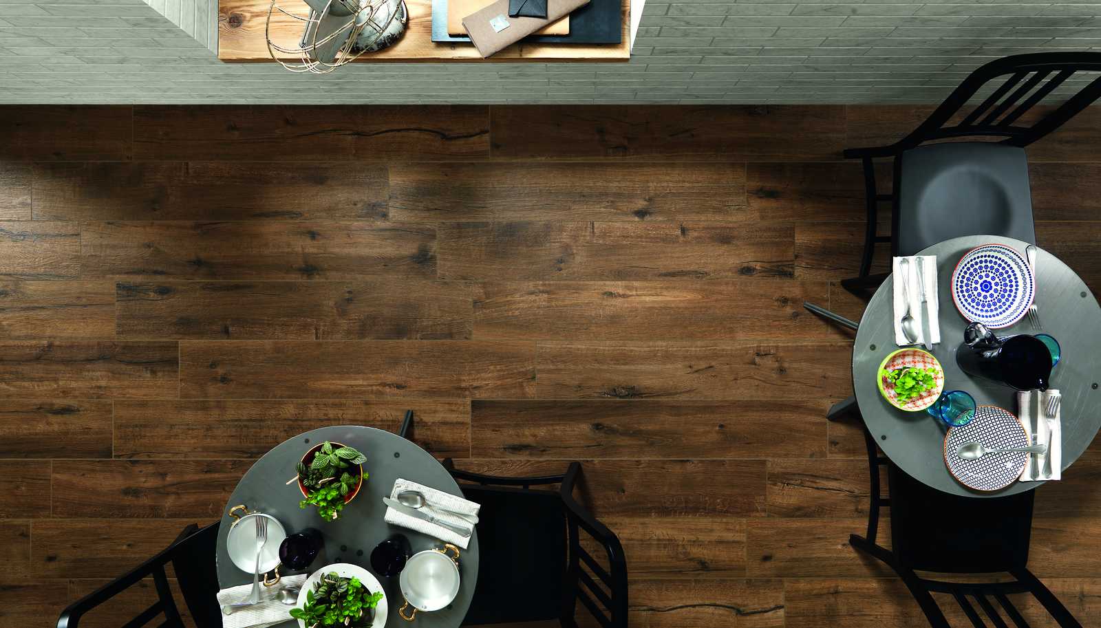 Ragno Woodtale Bodenfliese Holzoptik Dunkelbraun Matt 15x120 cm rektifiziert R9 