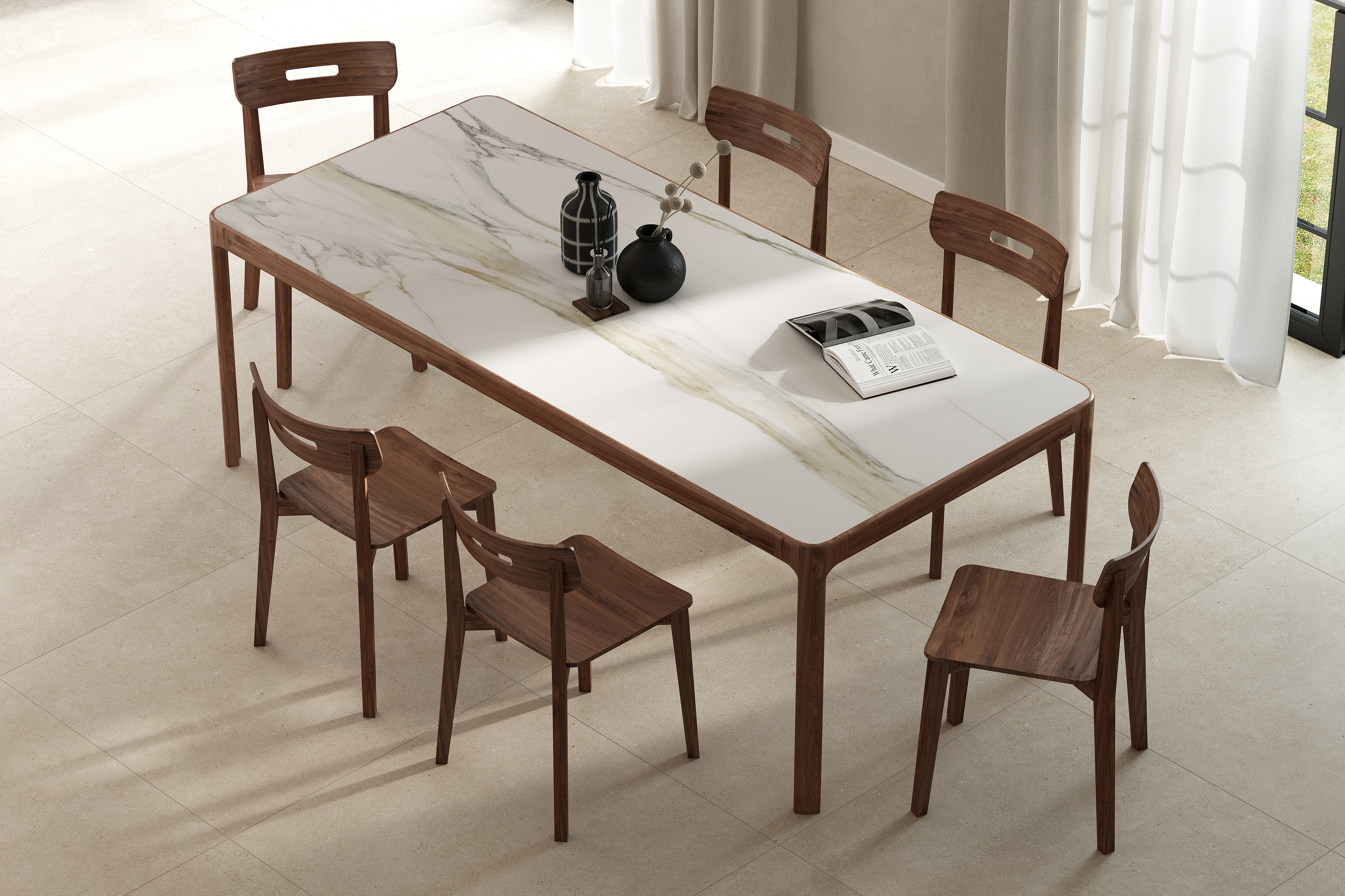 Urbanixx Gres Osaki Bodenfliese Natursteinoptik Beige Matt 30x60 cm rektifiziert R10
