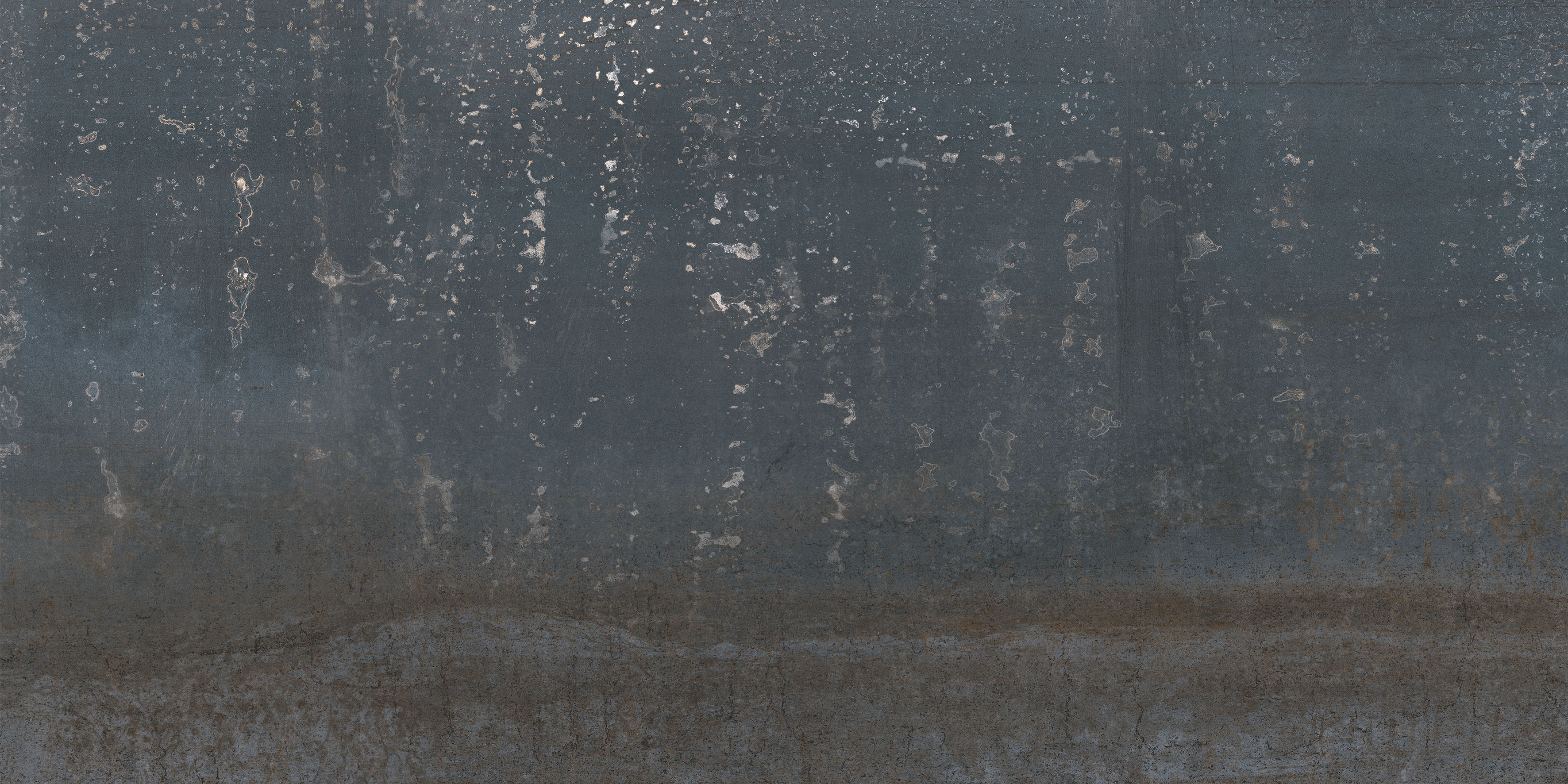 Urbanixx Gres Karlstadt Bodenfliesen Metalloptik Blau Matt 30x60 cm rektifiziert R9
