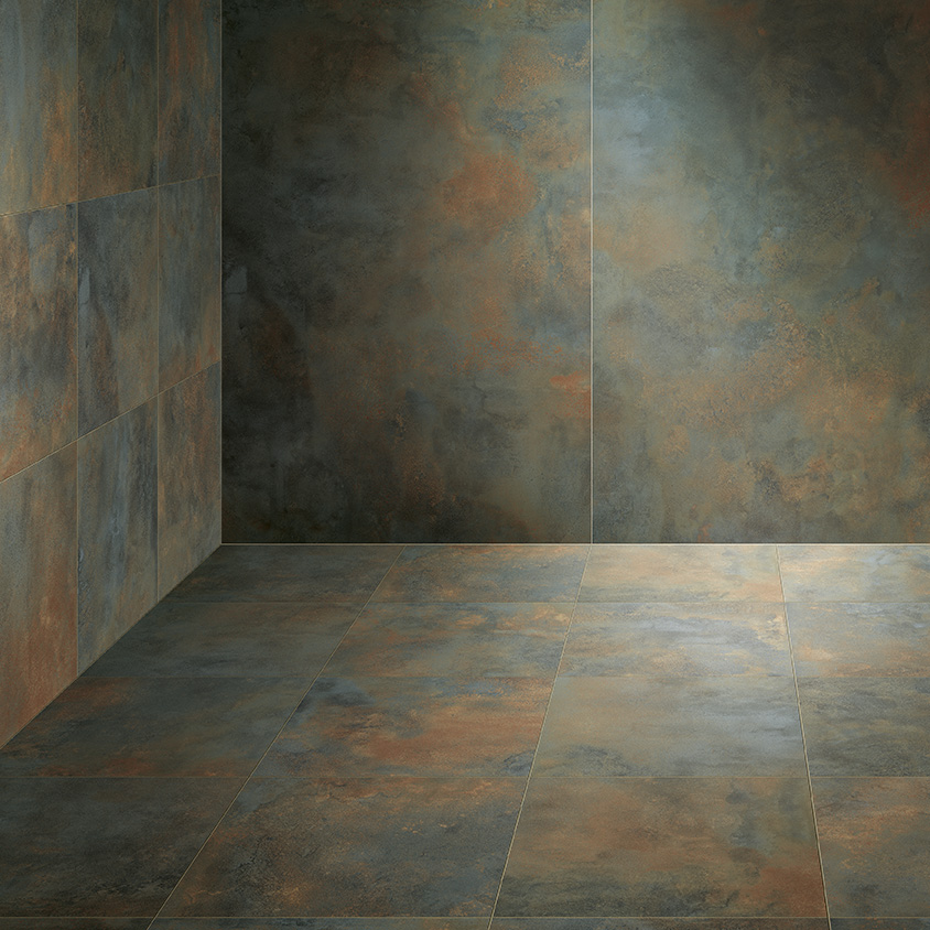 Caesar Relate Flame Bodenfliese Metalloptik Blaze matt 120x278 cm rekt. 