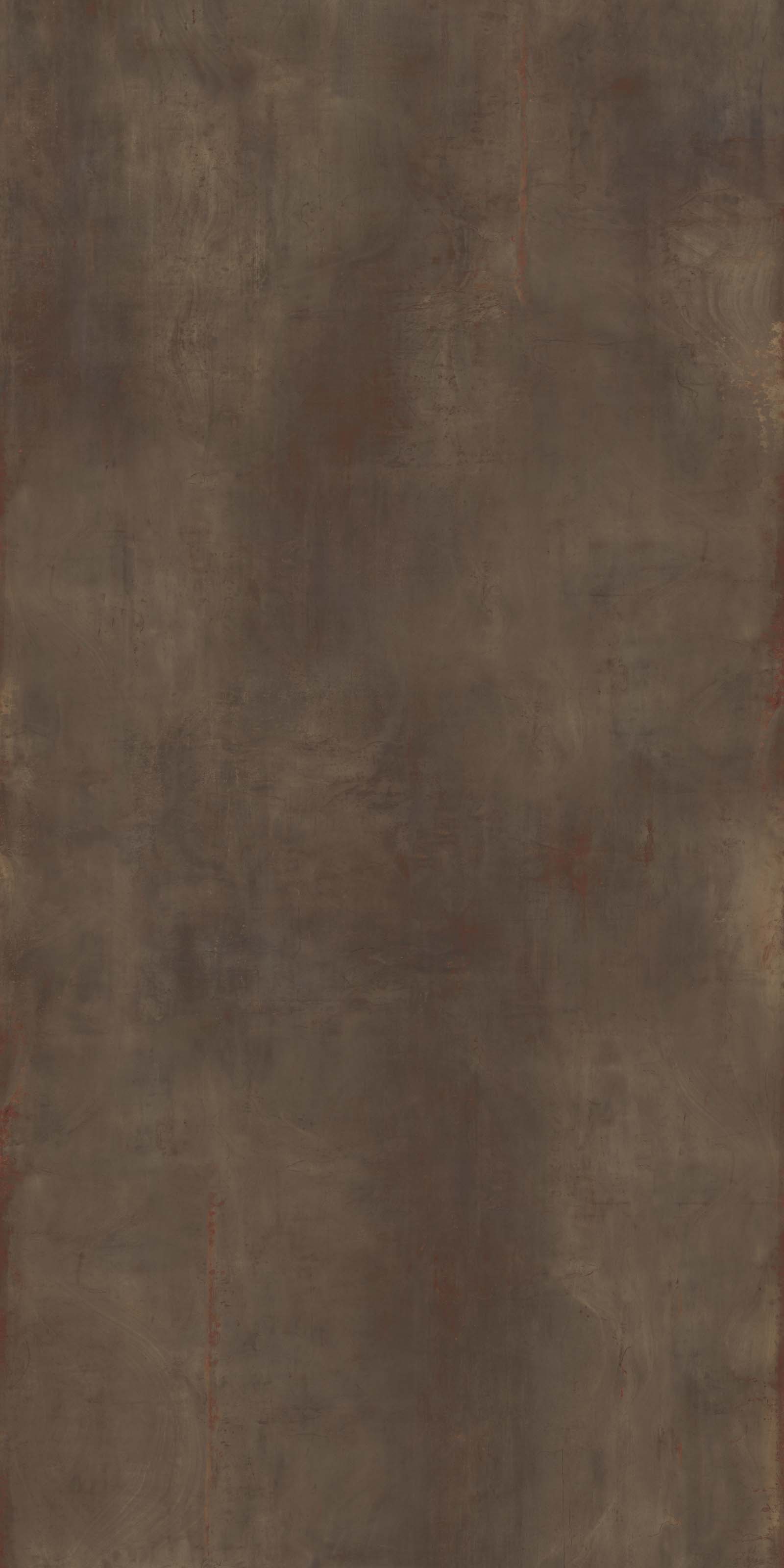 Flaviker Rebel Bodenfliese Metalloptik Dunkelbraun Matt 160x320 cm rektifiziert