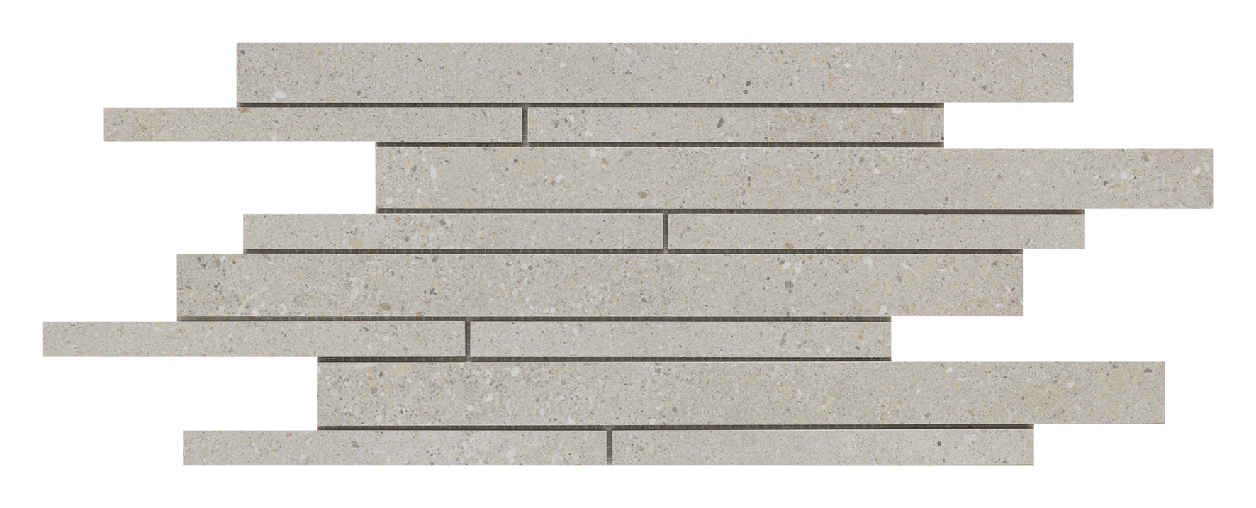 Urbanixx Gres Florenz Stäbchenmosaik Natursteinoptik Beige matt 30x60,4 cm rekt. 