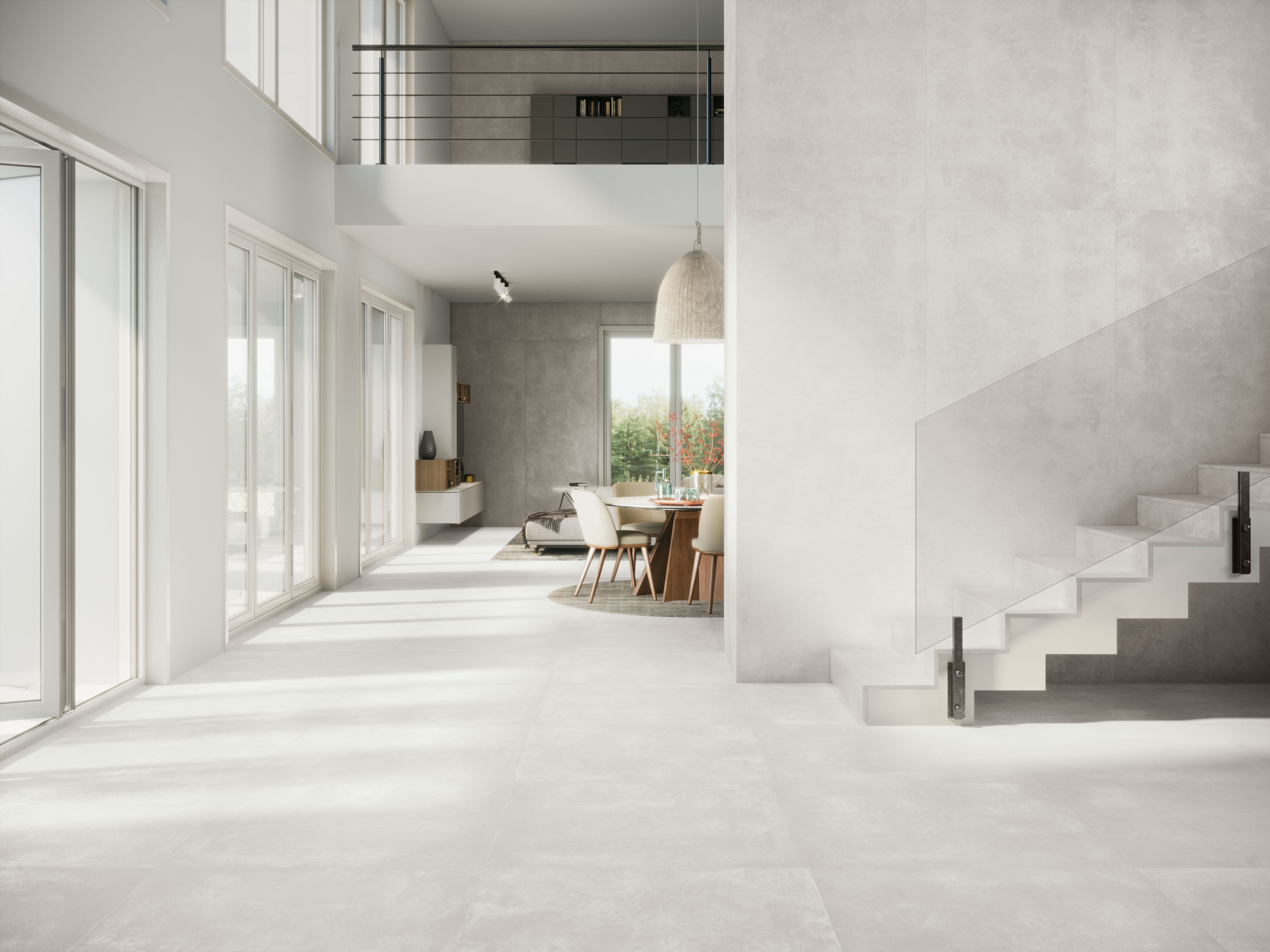 Urbanixx Gres Malmö Betonoptik Weiß matt 30x60 cm rekt. R9 Urbanixx Gres Malmö Betonoptik Weiß matt 30x60 cm rekt. R9
