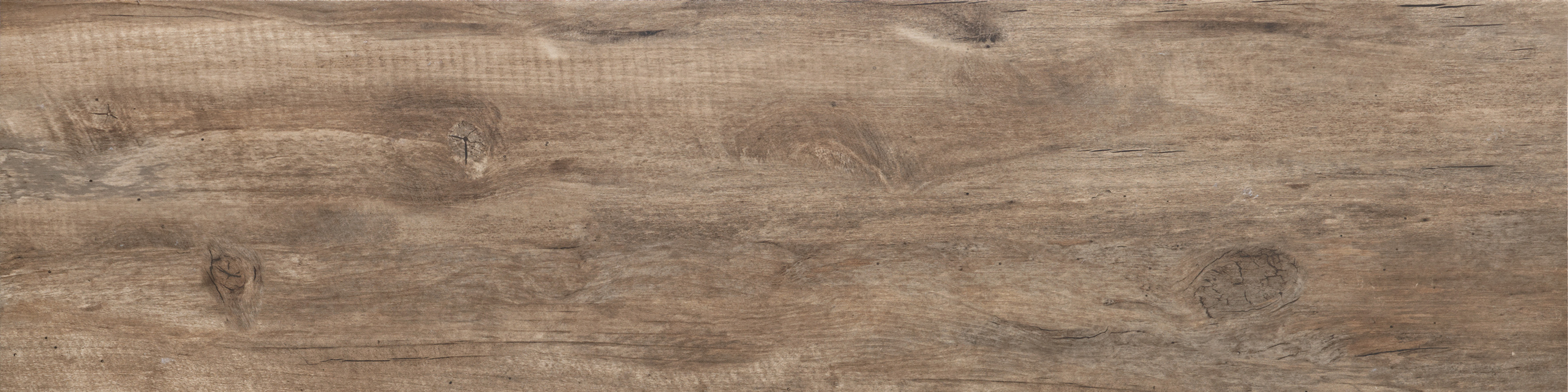 Noem Gres Bergamo Bodenfliese Holzoptik Braun Matt 30x120 cm rektifiziert R9