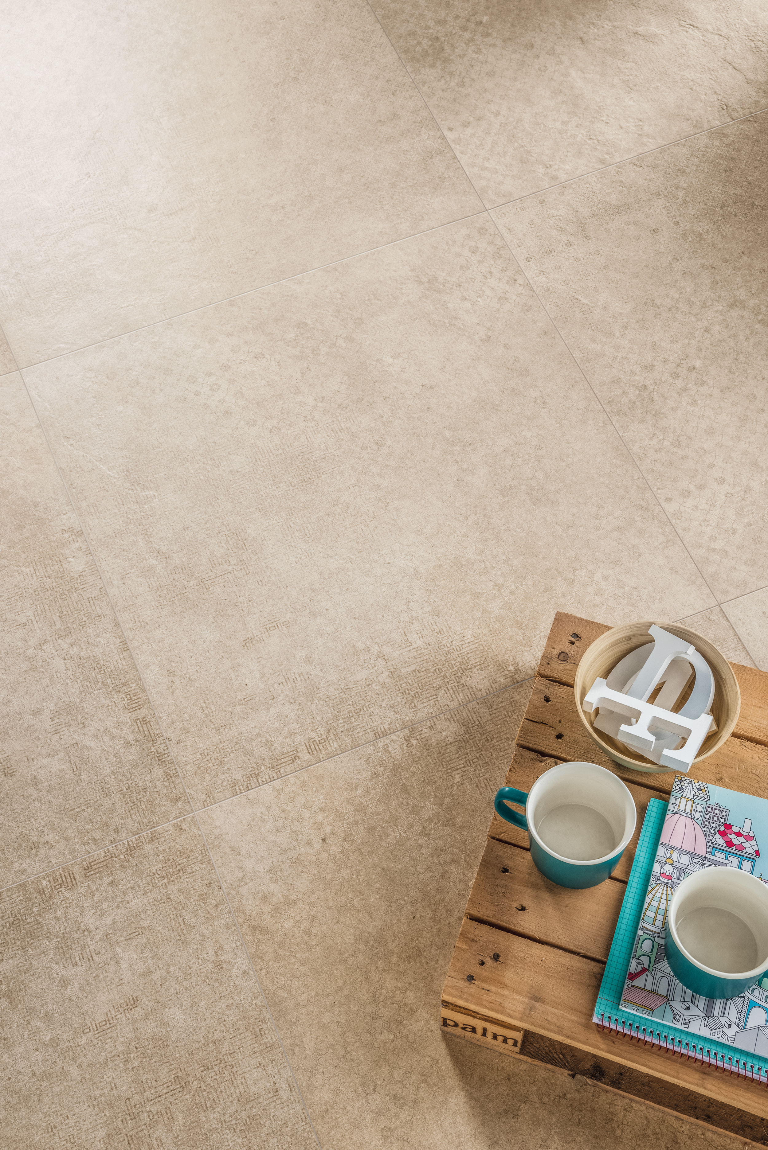 Urbanixx Gres Catania Dekor Natursteinoptik Sand Matt 60x60 cm rektifiziert R10B