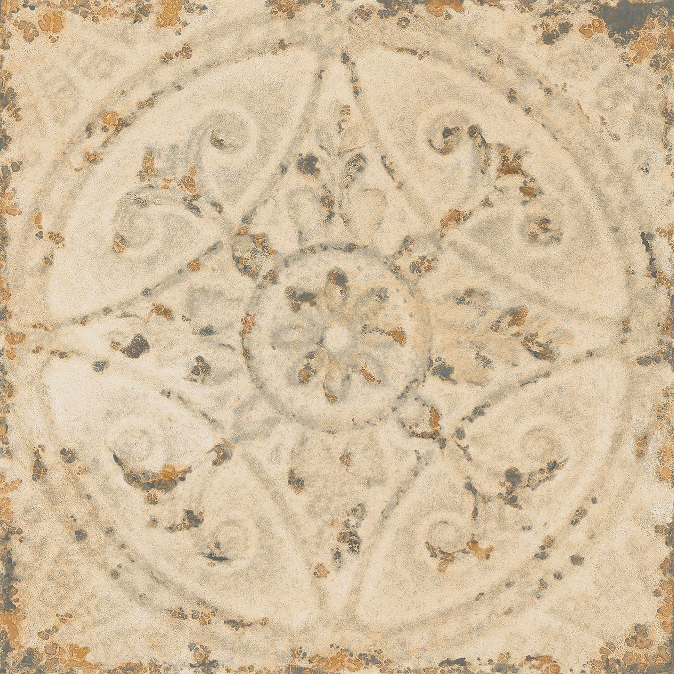 Peronda Saja-B Retrofliese Vintageoptik Beige Matt 33x33 cm