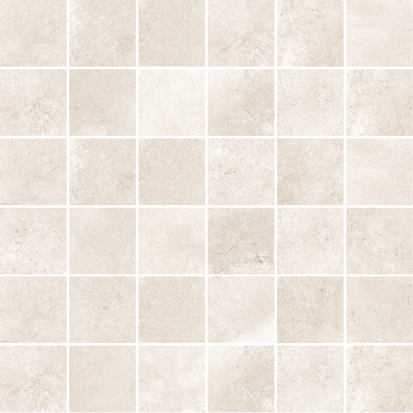 Flaviker Backstage Mosaik Betonoptik Backstage Bisque matt 30x30 cm R10B