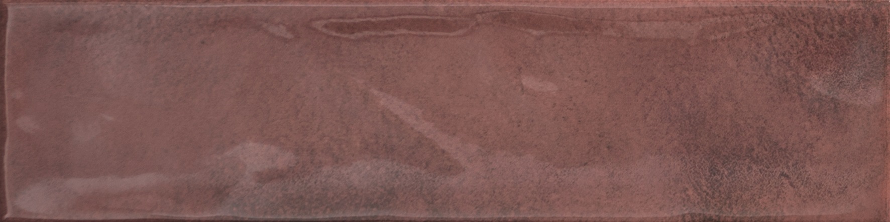 Catalea Gres Timra Metrofliesen Rot Glänzend 7,5x30 cm 