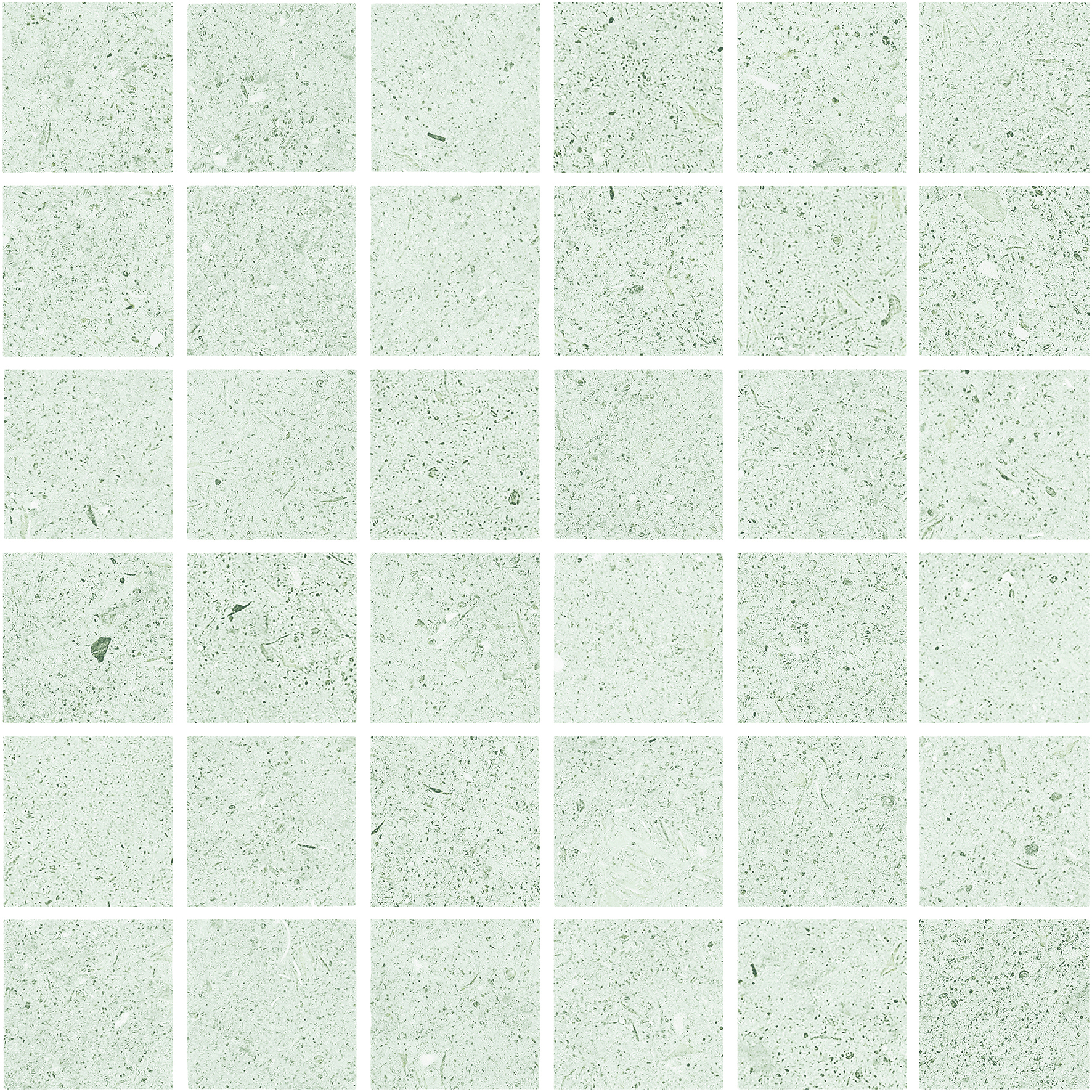 Urbanixx Gres Osaki Mosaik Natursteinoptik Weiß Matt 30x30 (5x5) cm R10