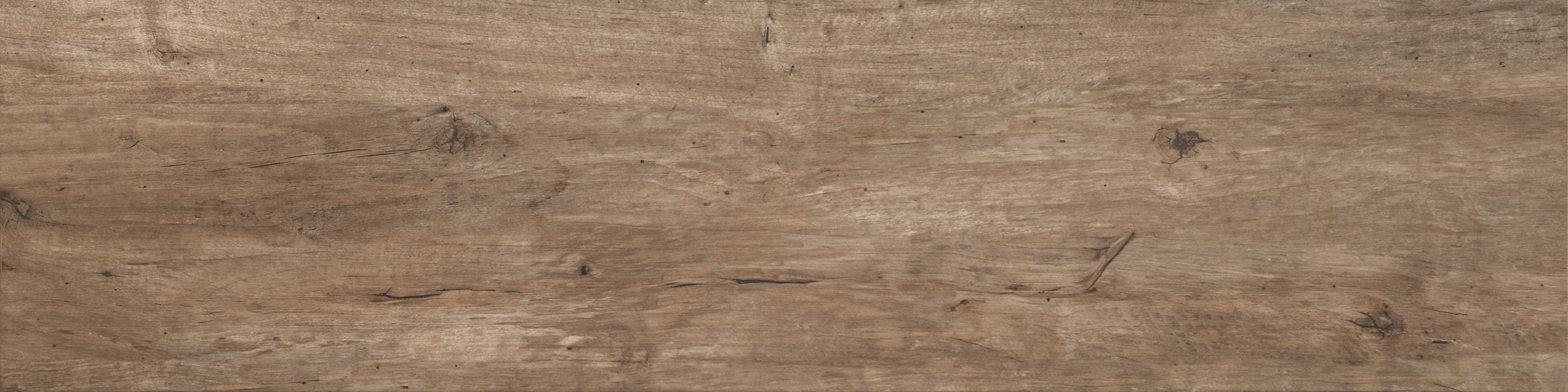 Noem Gres Bergamo Bodenfliese Holzoptik Braun Matt 30x120 cm rektifiziert R9