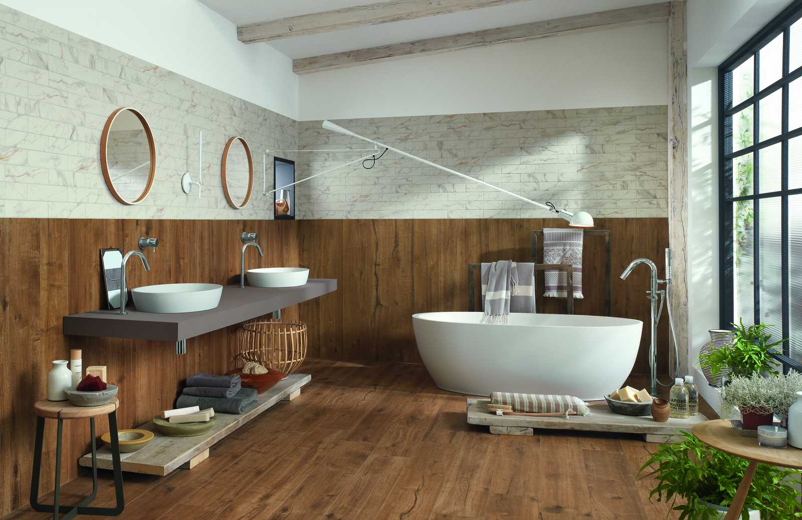 Ragno Woodtale Bodenfliese Holzoptik Braun Matt 15x120 cm rektifiziert R9 