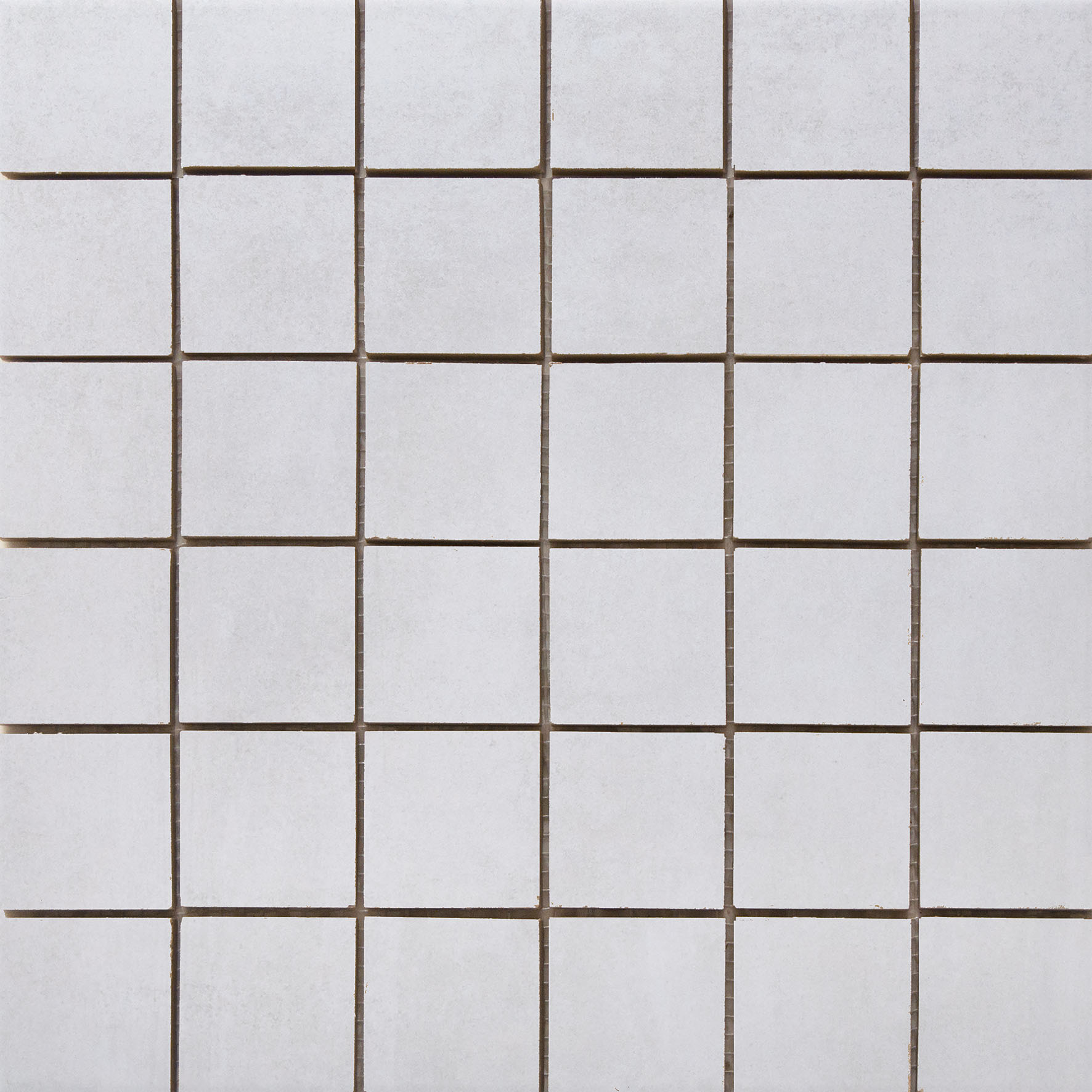 Urbanixx Gres Orebro Mosaik Metalloptik Weiß matt 30x30 cm rekt. 