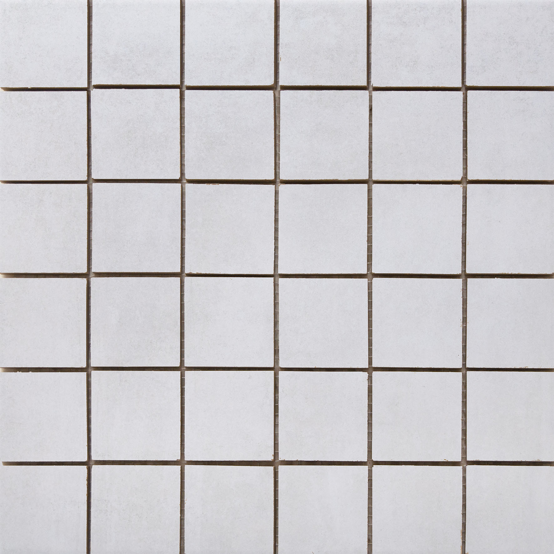 Urbanixx Gres Orebro Mosaik Metalloptik Weiß Matt 30x30 cm rektifiziert