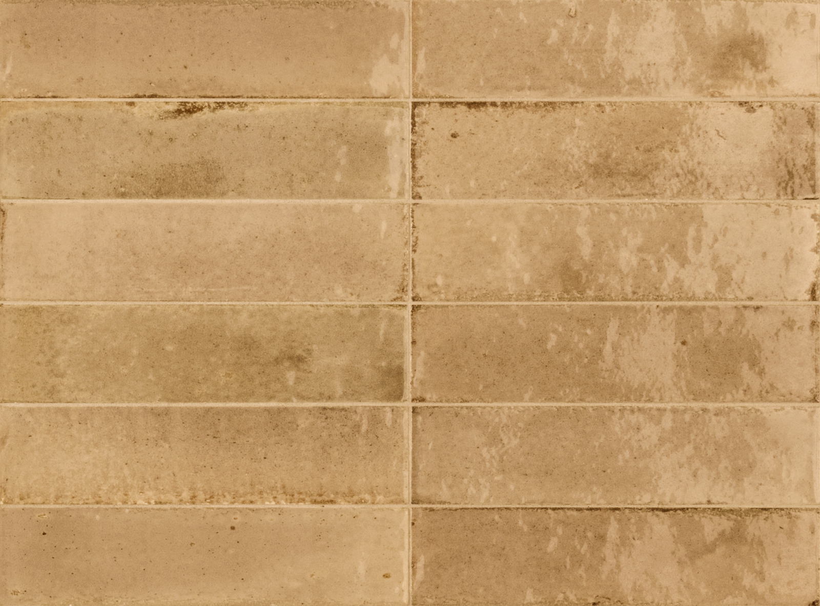 Ragno Look Metrofliesen Beige Glänzend 6x24 cm 