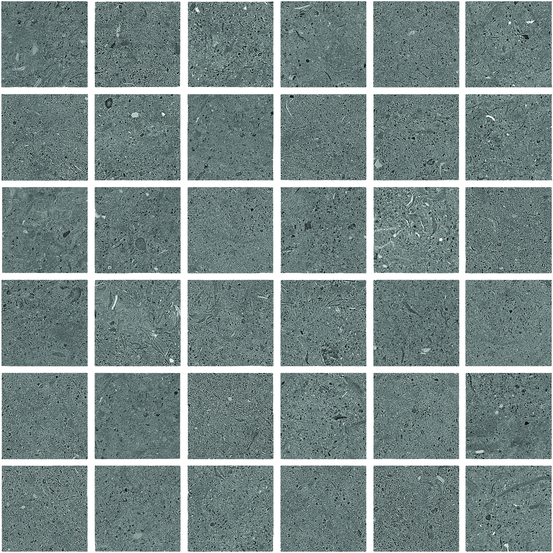 Urbanixx Gres Osaki Mosaik Natursteinoptik Anthrazit Matt 30x30 (5x5) cm R10
