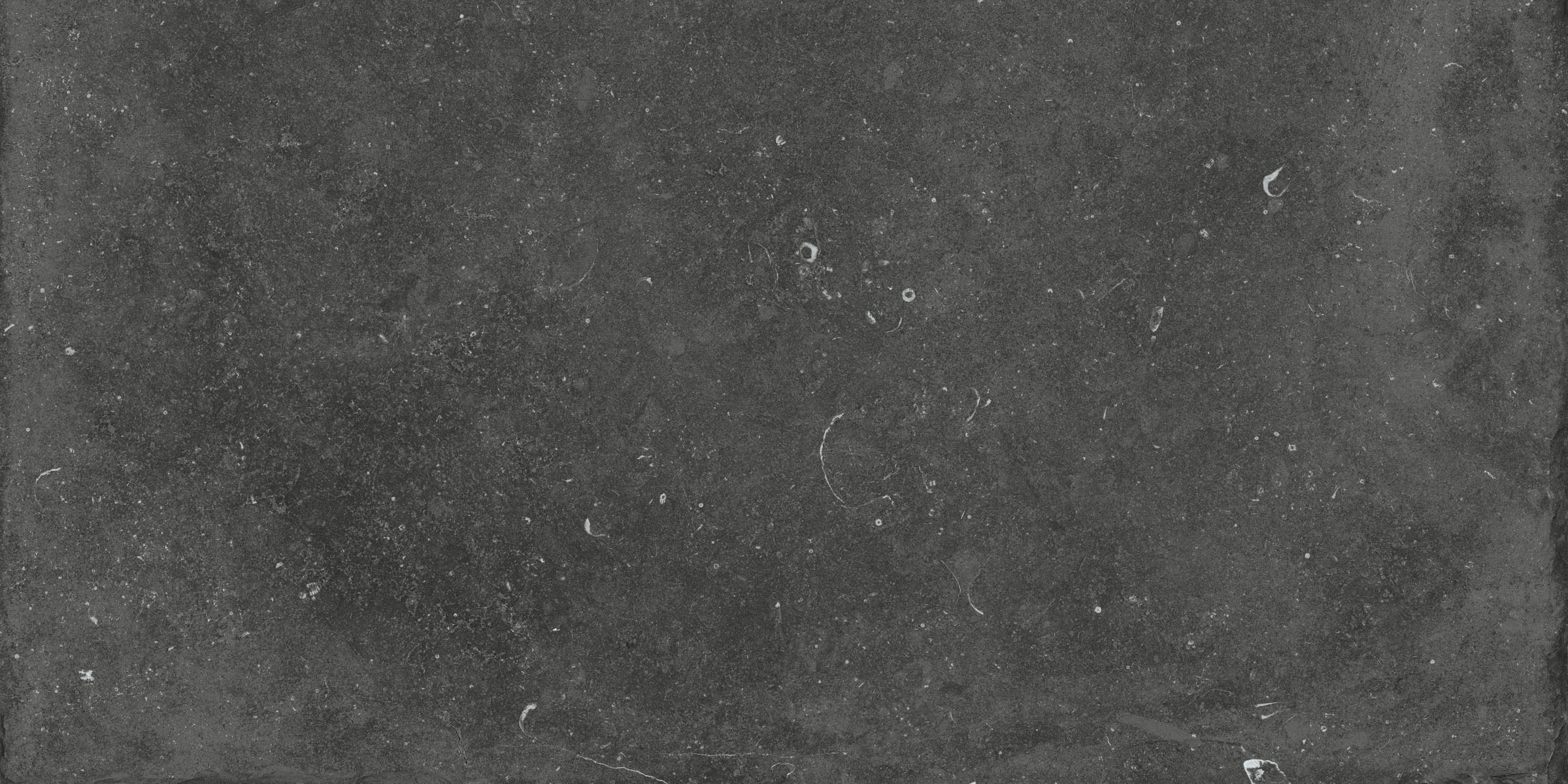 Flaviker Nordik Stone Bodenfliese Natursteinoptik Black anpoliert 60x120 cm rekt. 