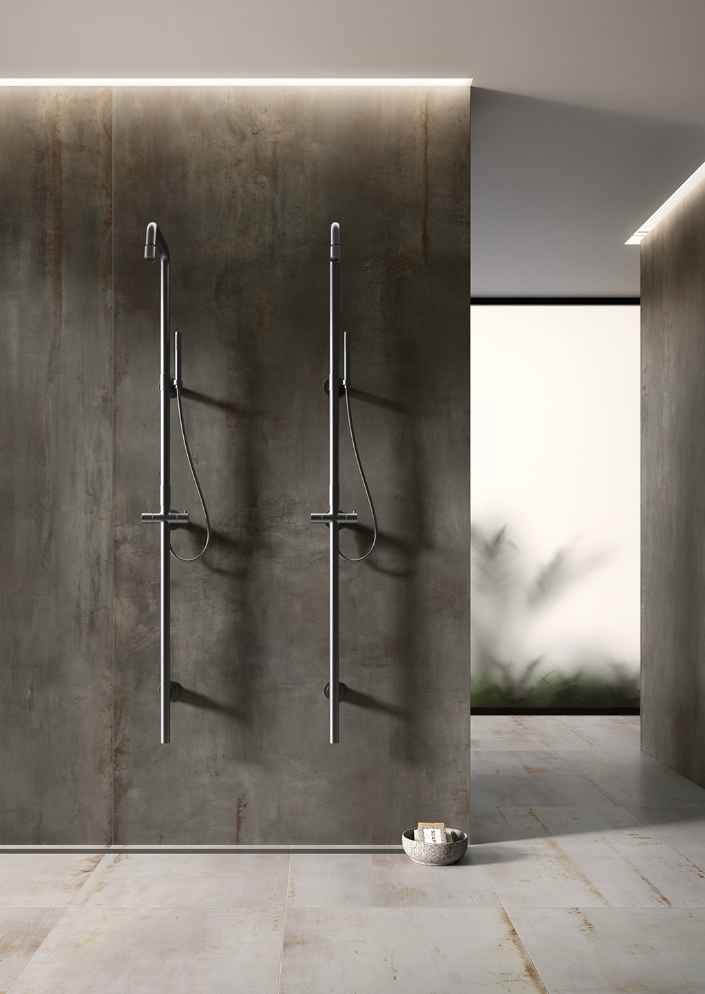 Flaviker Rebel Bodenfliese Metalloptik White matt 60x60 cm rekt. R10B Flaviker Rebel Bodenfliese Metalloptik White matt 60x60 cm rekt. R10B