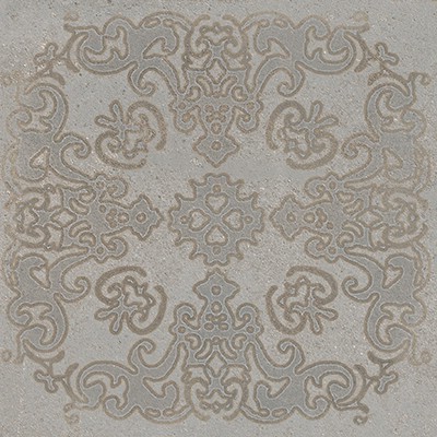 Gardenia Make Dekor Cementine Mix Dunkelgrau Matt 20x20 cm rektifiziert R10 