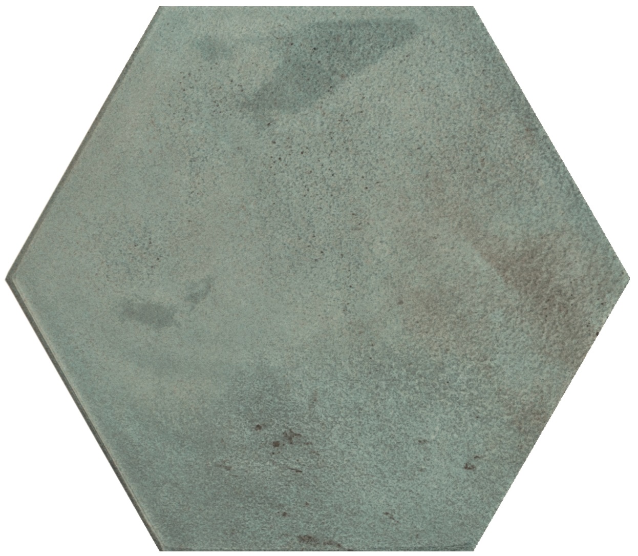 Catalea Gres Timra Hexagonfliese Grün Glänzend 16x18 cm 