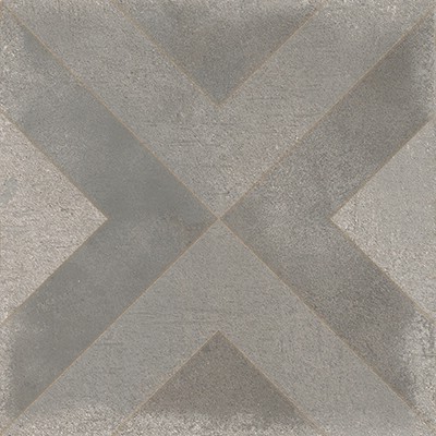 Gardenia Make Dekor Cementine Mix Dunkelgrau Matt 20x20 cm rektifiziert R10 