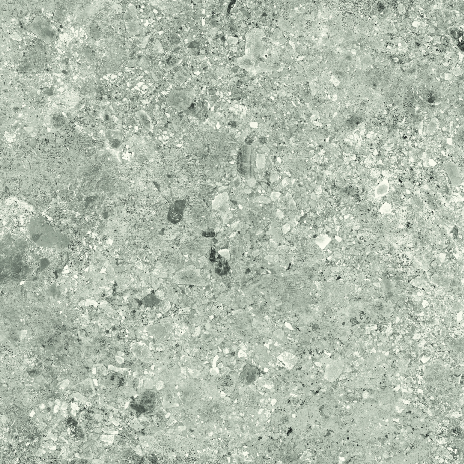 Urbanixx Gres Kyoto Bodenfliese Terrazzooptik Grau matt 80x80 cm rekt. R10