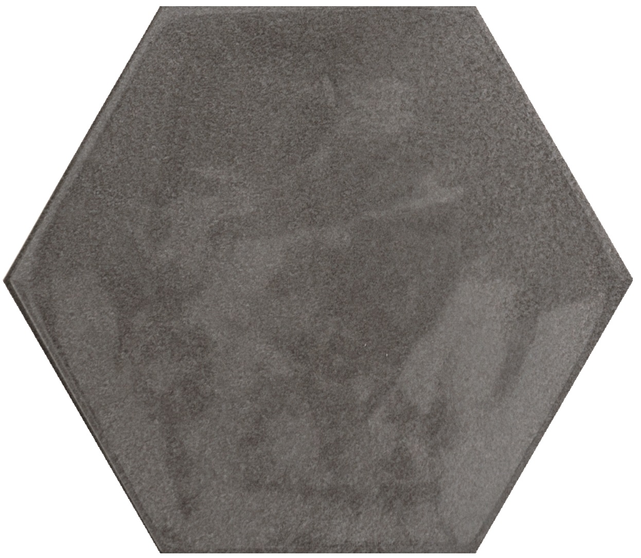 Catalea Gres Timra Hexagonfliese Grau Glänzend 16x18 cm 