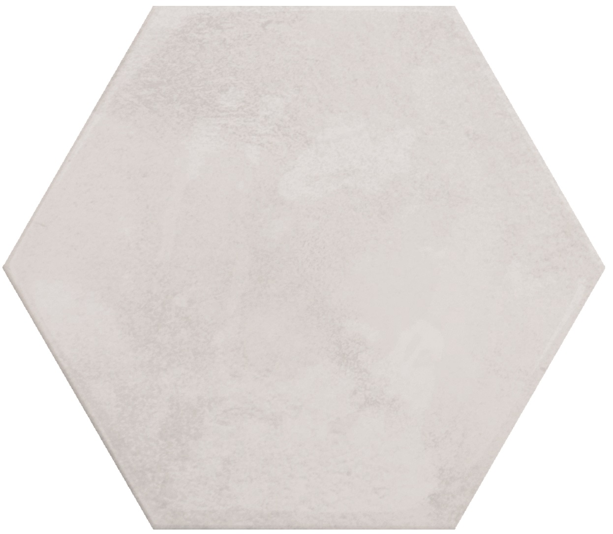 Catalea Gres Timra Hexagonfliese Weiß Glänzend 16x18 cm 