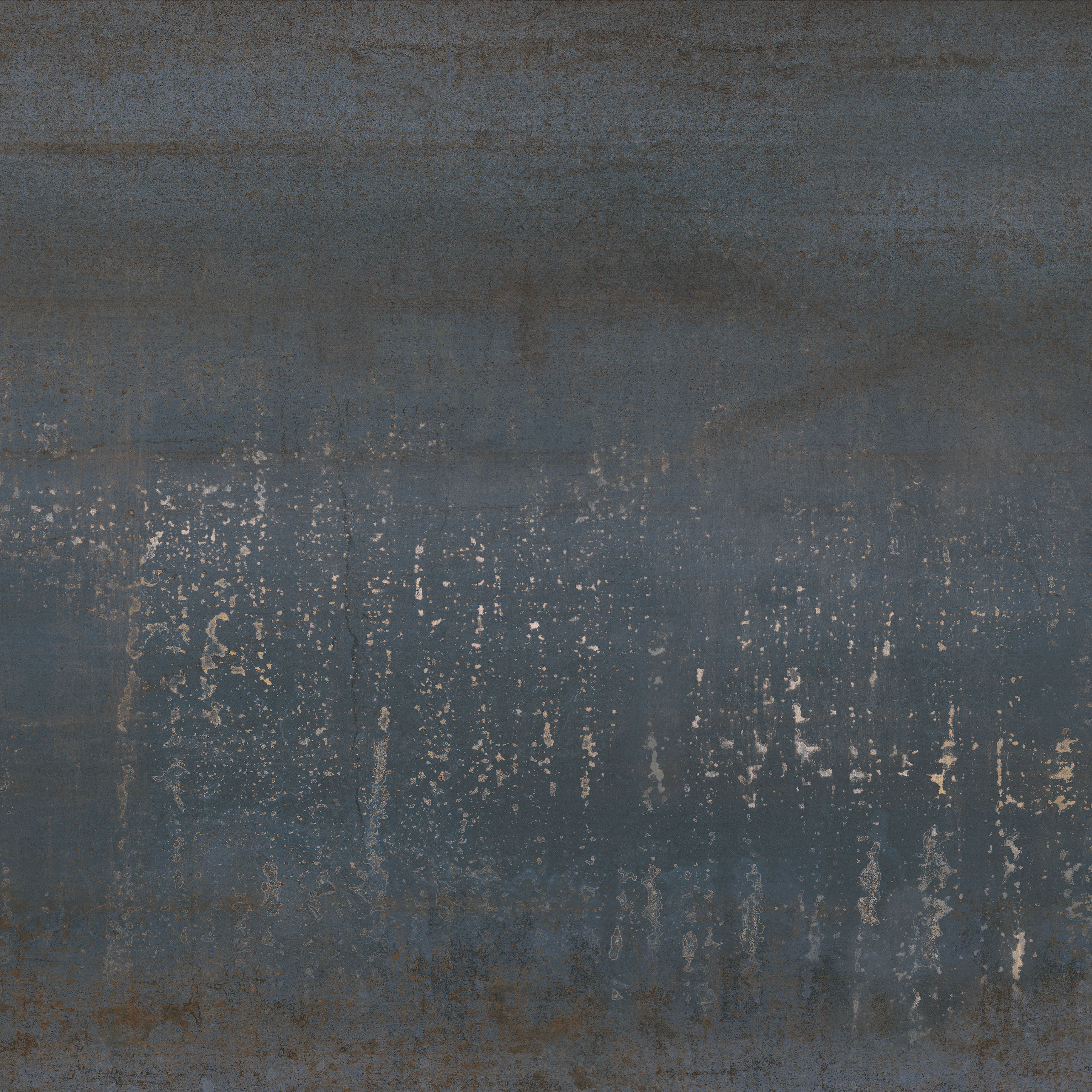 Urbanixx Gres Karlstadt Bodenfliesen Metalloptik Blau Matt 60x60 cm rektifiziert R9