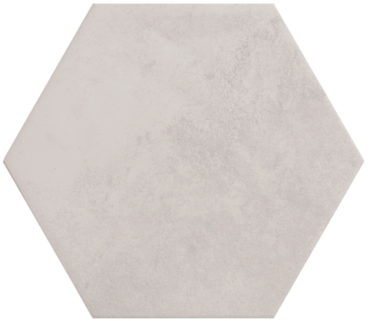 Catalea Gres Timra Hexagonfliese Weiß Glänzend 16x18 cm 