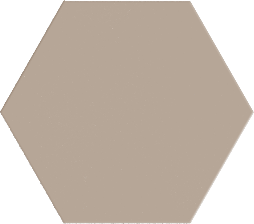 Catalea Gres Akita Bodenfliese Hexagon Sand Matt 14x16 cm rektifiziert R10