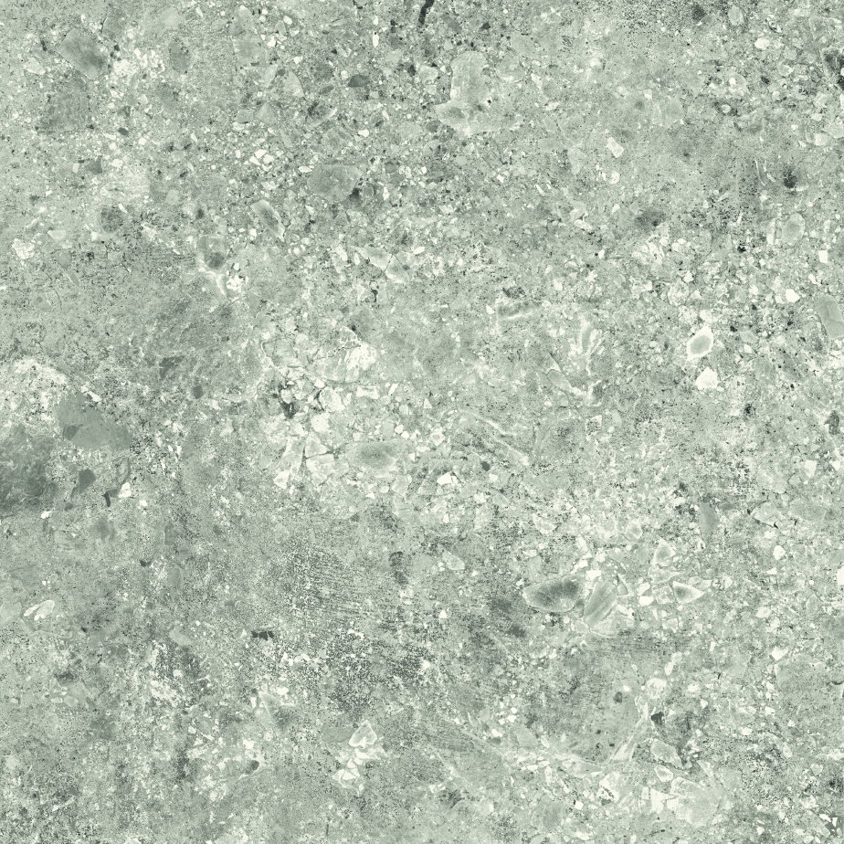 Urbanixx Gres Kyoto Bodenfliese Terrazzooptik Grau Matt 80x80 cm rektifiziert R10
