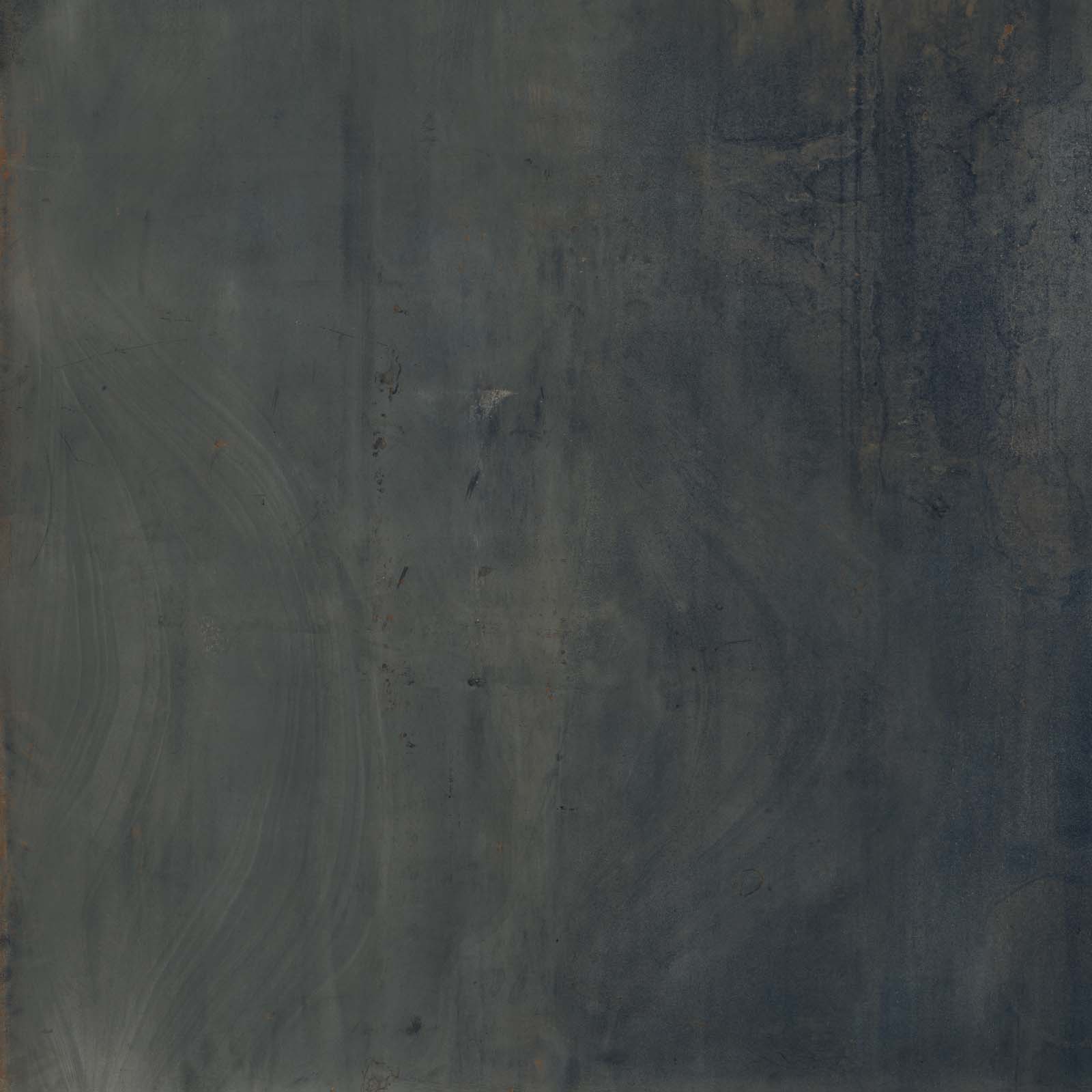 Flaviker Rebel Bodenfliese Metalloptik Schwarz Matt 80x80 cm rektifiziert R10B