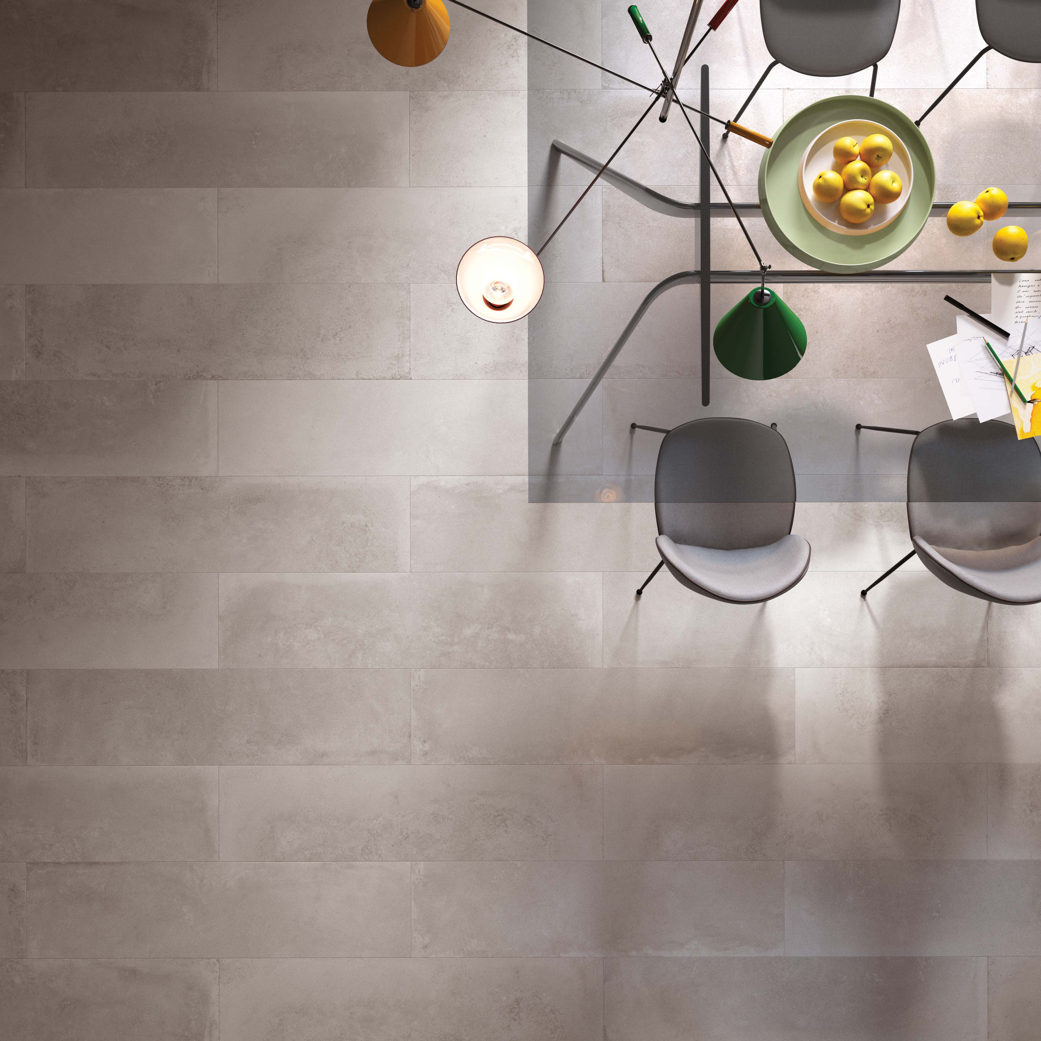 Flaviker Backstage Bodenfliese Betonoptik Indoor Beige Matt 60x120 cm rektifiziert R10B