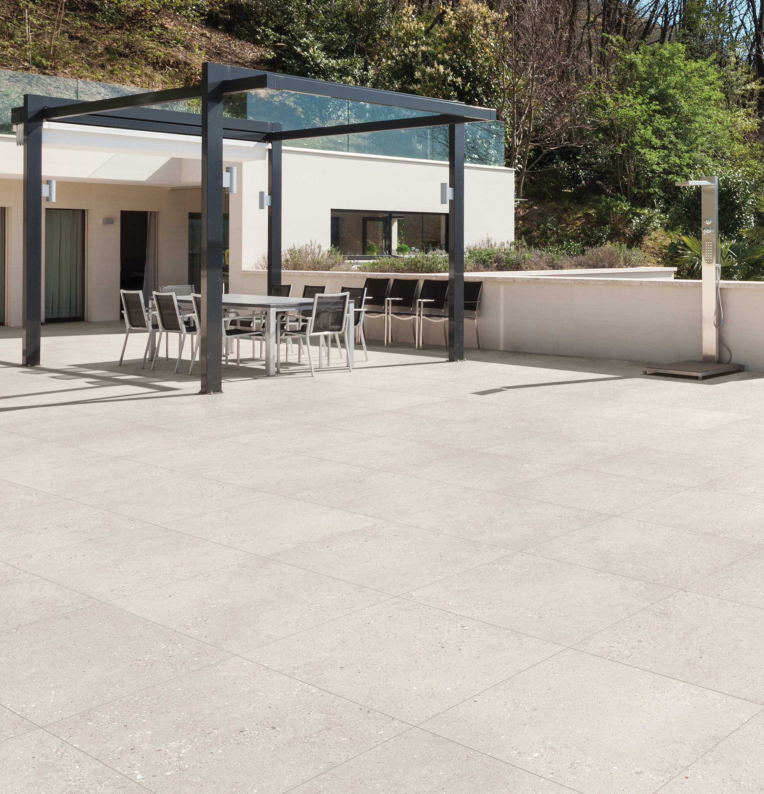 Urbanixx Gres Florenz Bodenfliese Natursteinoptik Beige matt 60x119,8 cm rekt. Urbanixx Gres Florenz Bodenfliese Natursteinoptik Beige matt 60x119,8 cm rekt.
