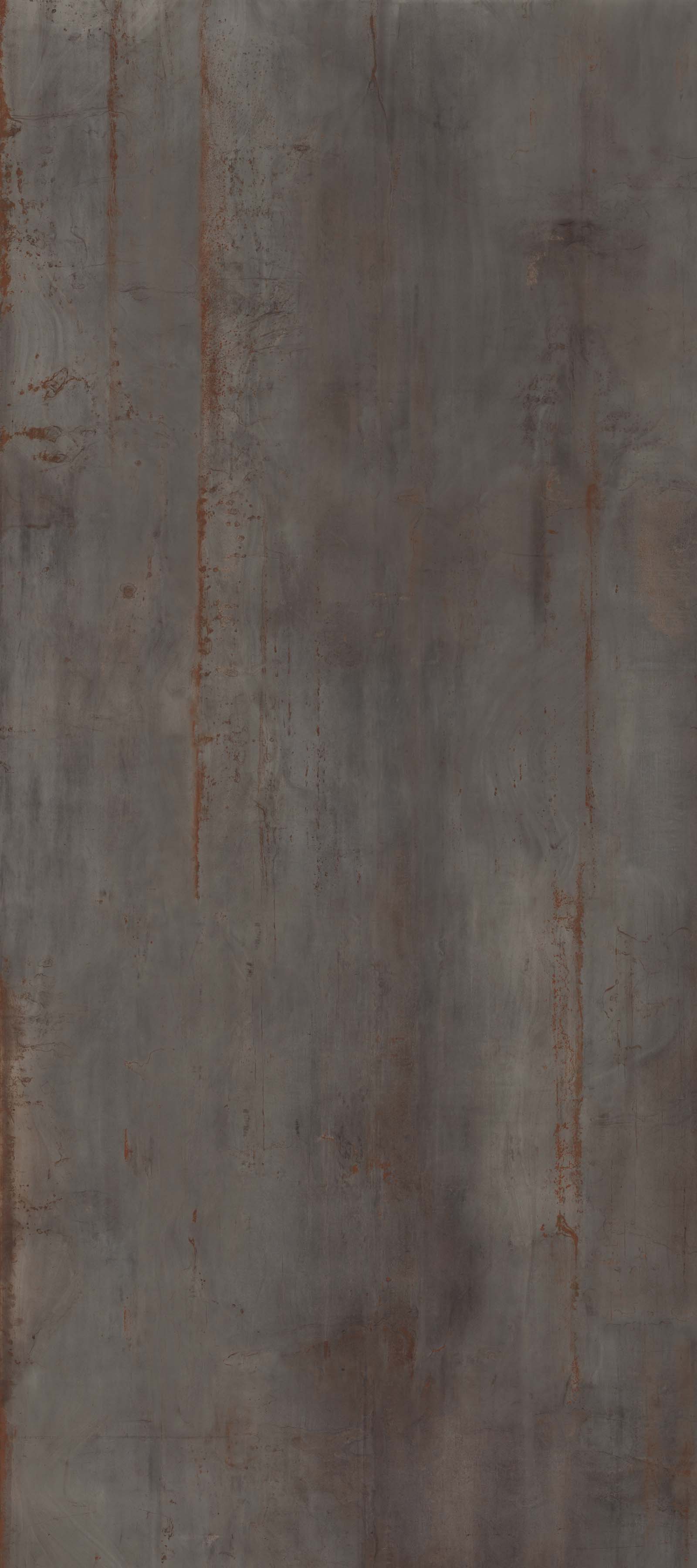Flaviker Rebel Bodenfliese Metalloptik Anthrazit Matt 120x278 cm rektifiziert 