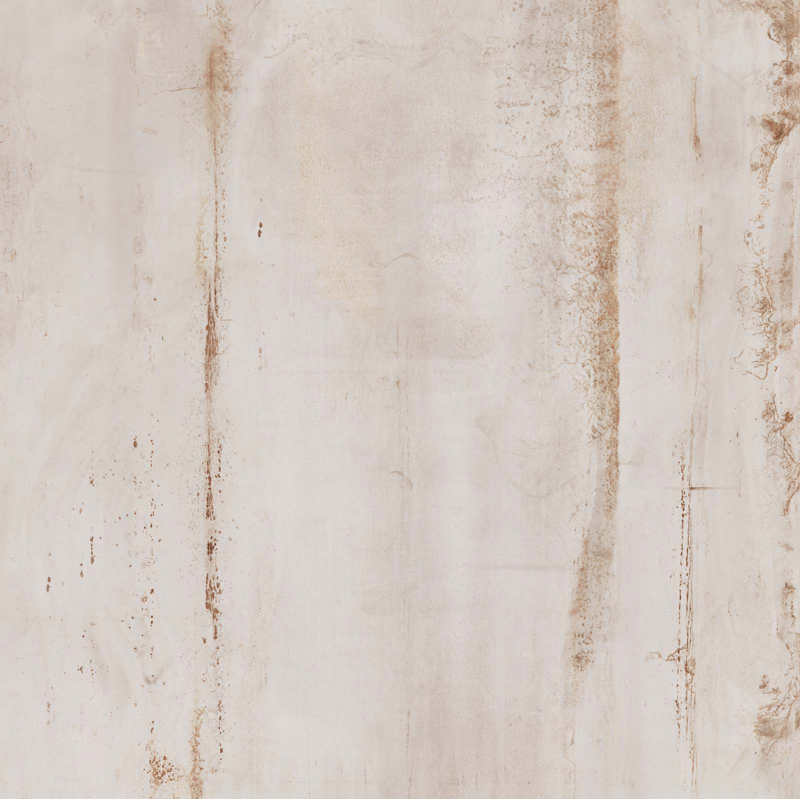 Flaviker Rebel Bodenfliese Metalloptik Weiß Matt 80x80 cm rektifiziert R10B