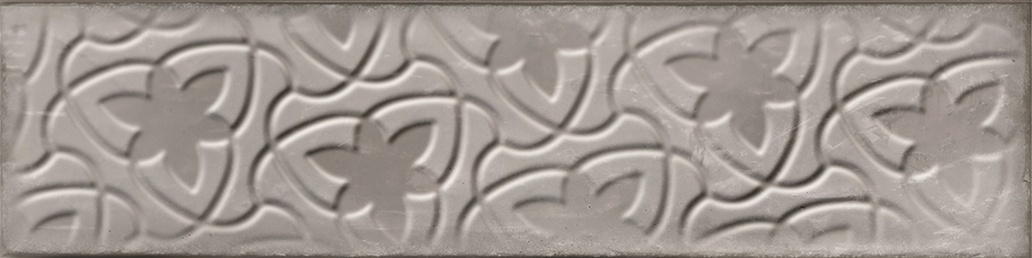 Catalea Gres Nellim Metrofliese Dekor Greige Glänzend 7,5x30 cm  