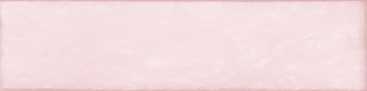 Catalea Gres Nellim Metrofliesen Rosa Glänzend 7,5x30 cm  