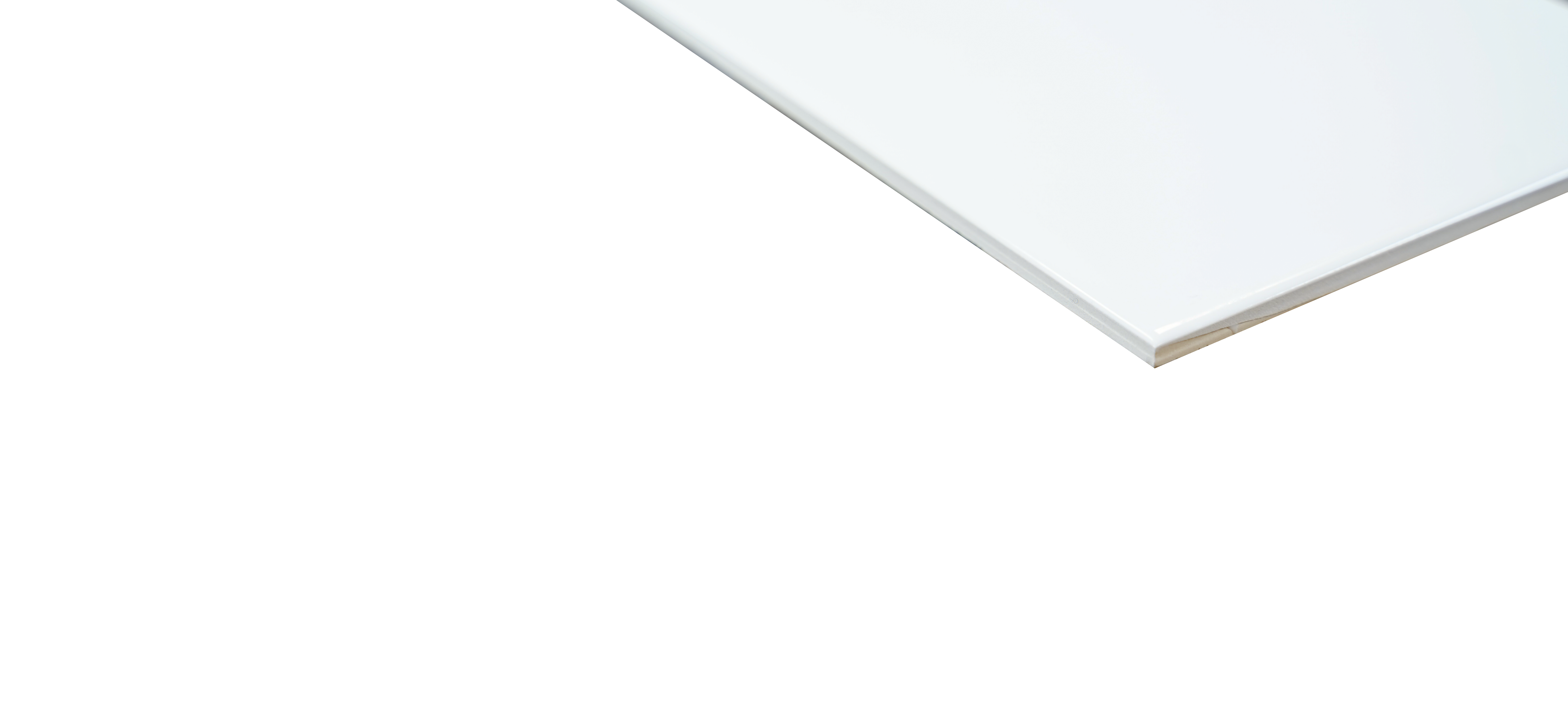 Urbanixx Gres Warschau Wandfliese uni Weiß glänzend 14,8x19,8 cm  