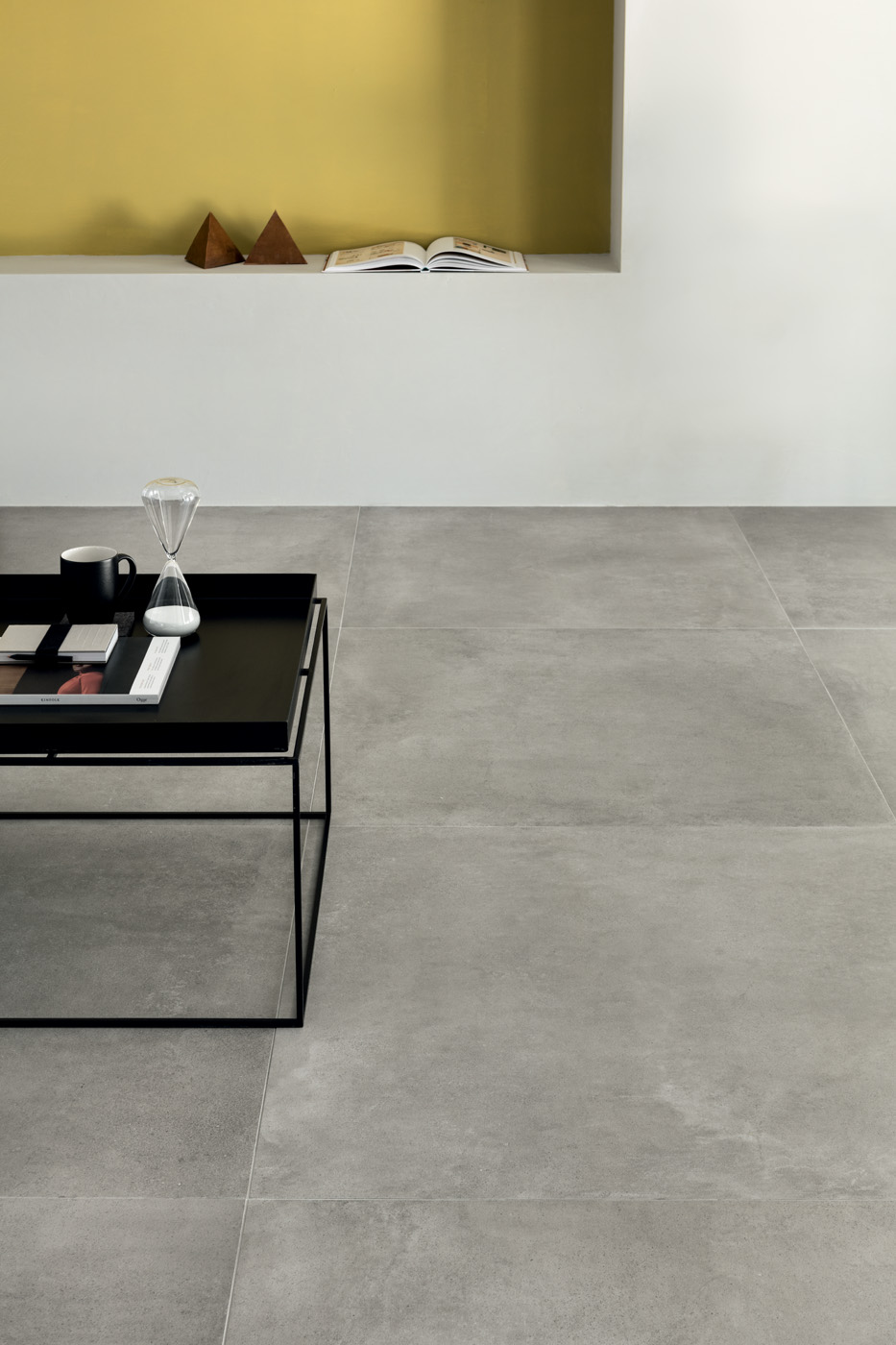 Urbanixx Gres Hirado Bodenfliese Betonoptik Grau Matt 10x60 cm rektifiziert R10